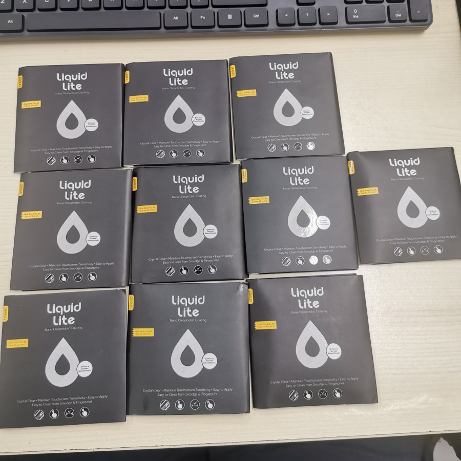 Uneed Liquid Lite Nano Oleophobic Coating Antigores Cairan