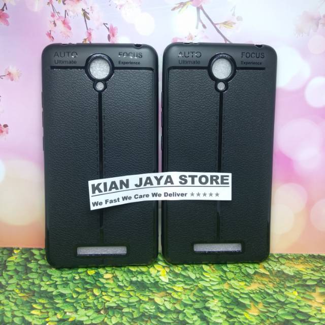 Autofocus Case Xiaomi Redmi Note 2 Motif Kulit dan Elegant