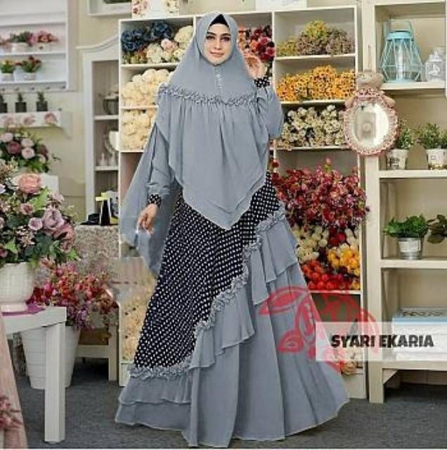 SYARI EKARIA POLKA 2warna