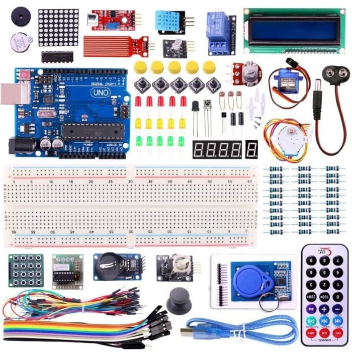 BEGINNER LEARNING KIT ARDUINO - UNO R3 Compatible Version new