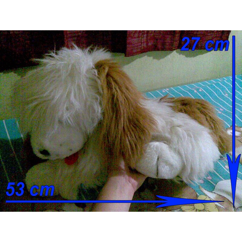 boneka anjing ukuran besar