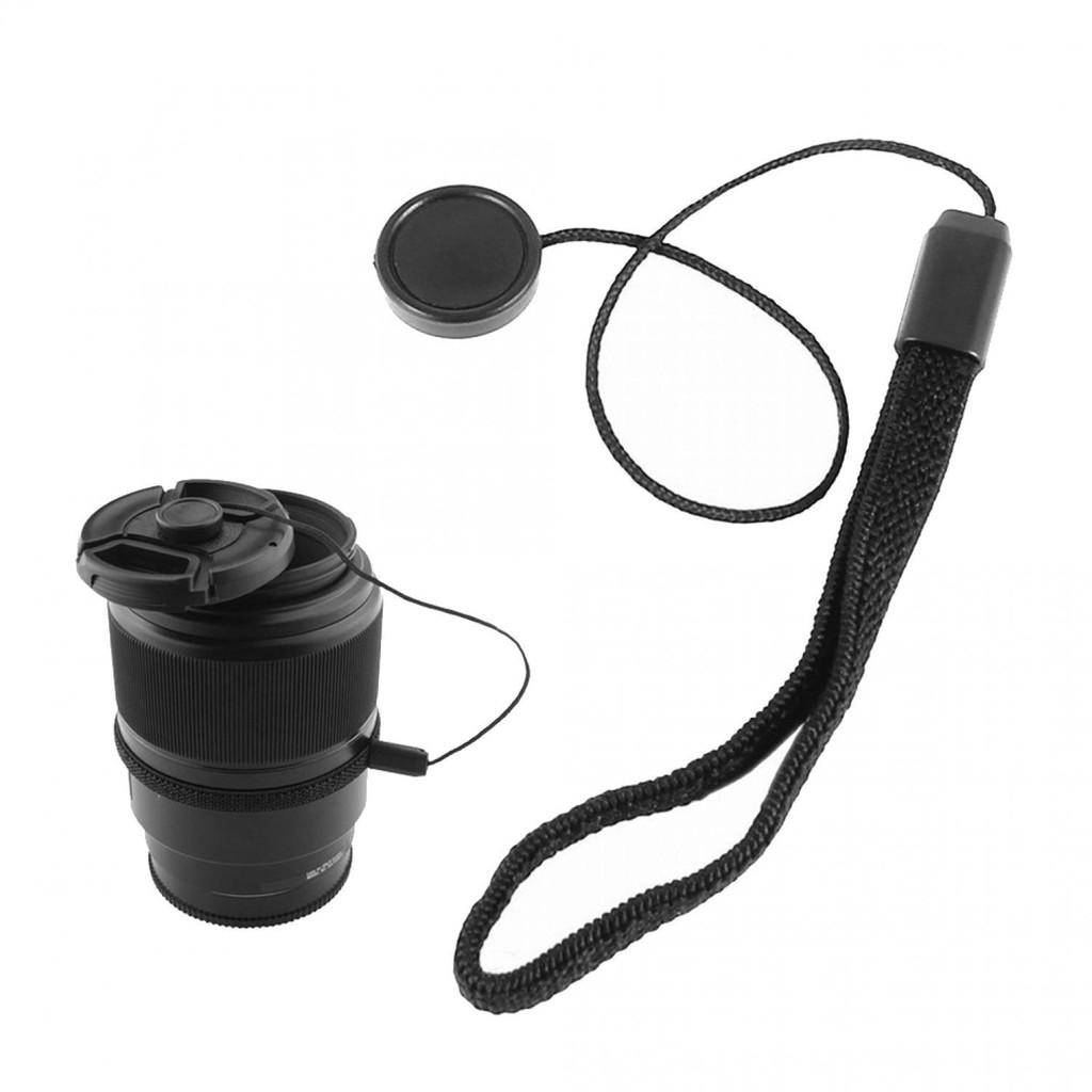 Tali Tutup Lensa Kamera Anti Lost Lens Cap Strap - JH-FDS01 [Hitam]