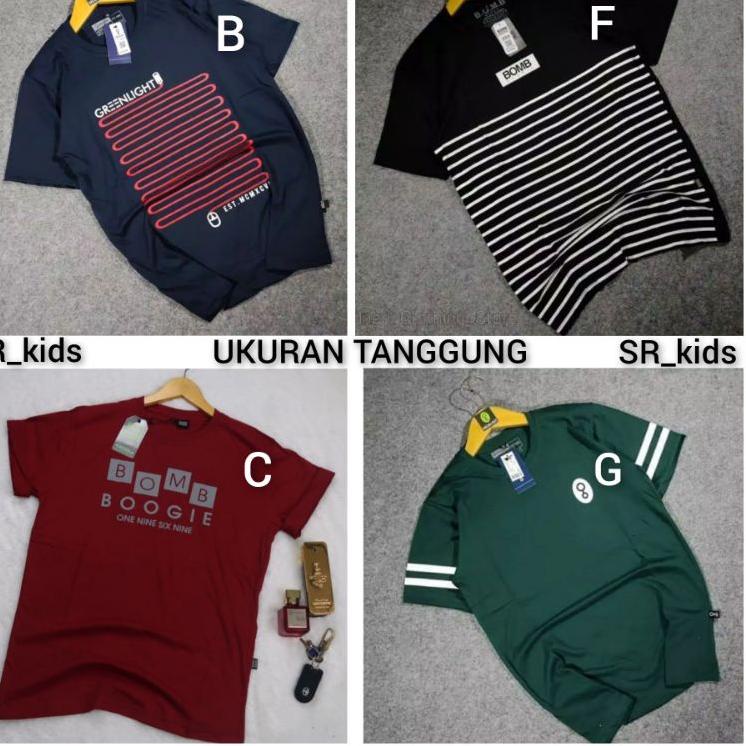 [KODE PRODUK CT0HM4735] KAOS ANAK UMUR 9-14 TAHUN KAOS ANAK LELAKI DAN PEREMPUAN DISTRO BOMBOGIE