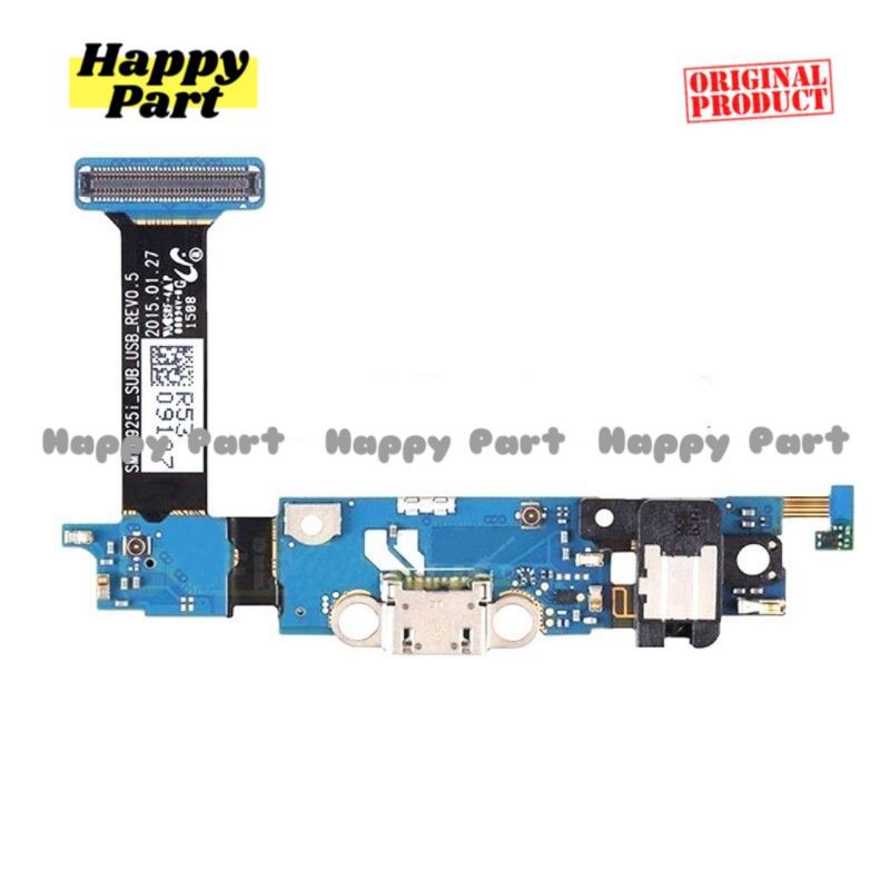 SAMSUNG GALAXY S6 EDGE G925 FLEXIBLE CHARGER KONEKTOR CHARGER CON CAS ORIGINAL