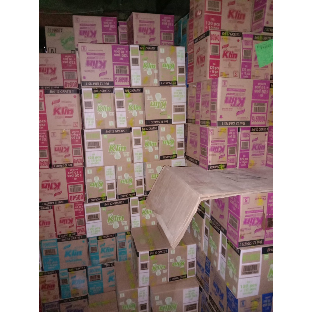 Soklin Liquide 1 Dus Murah - So Klin 1 Dus Isi 120 sachet 22 ml Liquid Cair Anti Bakterial - So klin