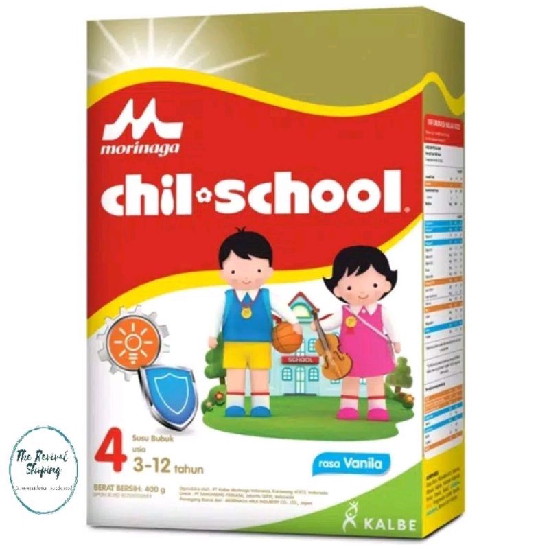 

CHIL SCHOOL REGULER VANILLA 400 GR