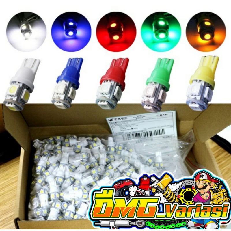 LAMPU SEN 5 MATA - SEN COLOK - LAMPU SEN 5 LED - LAMPU SEN JAGUNG UNIVERSAL MOBIL MOTOR