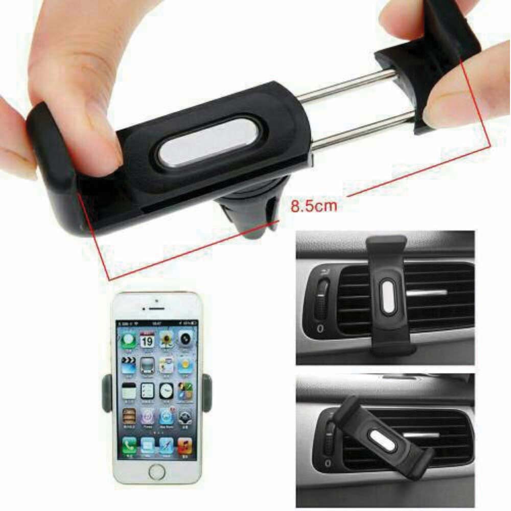 Phone Holder AC Mobil / Holder HP di AC Mobil / Holder Gps / Holder Handphone Jepit Ventilasi AC