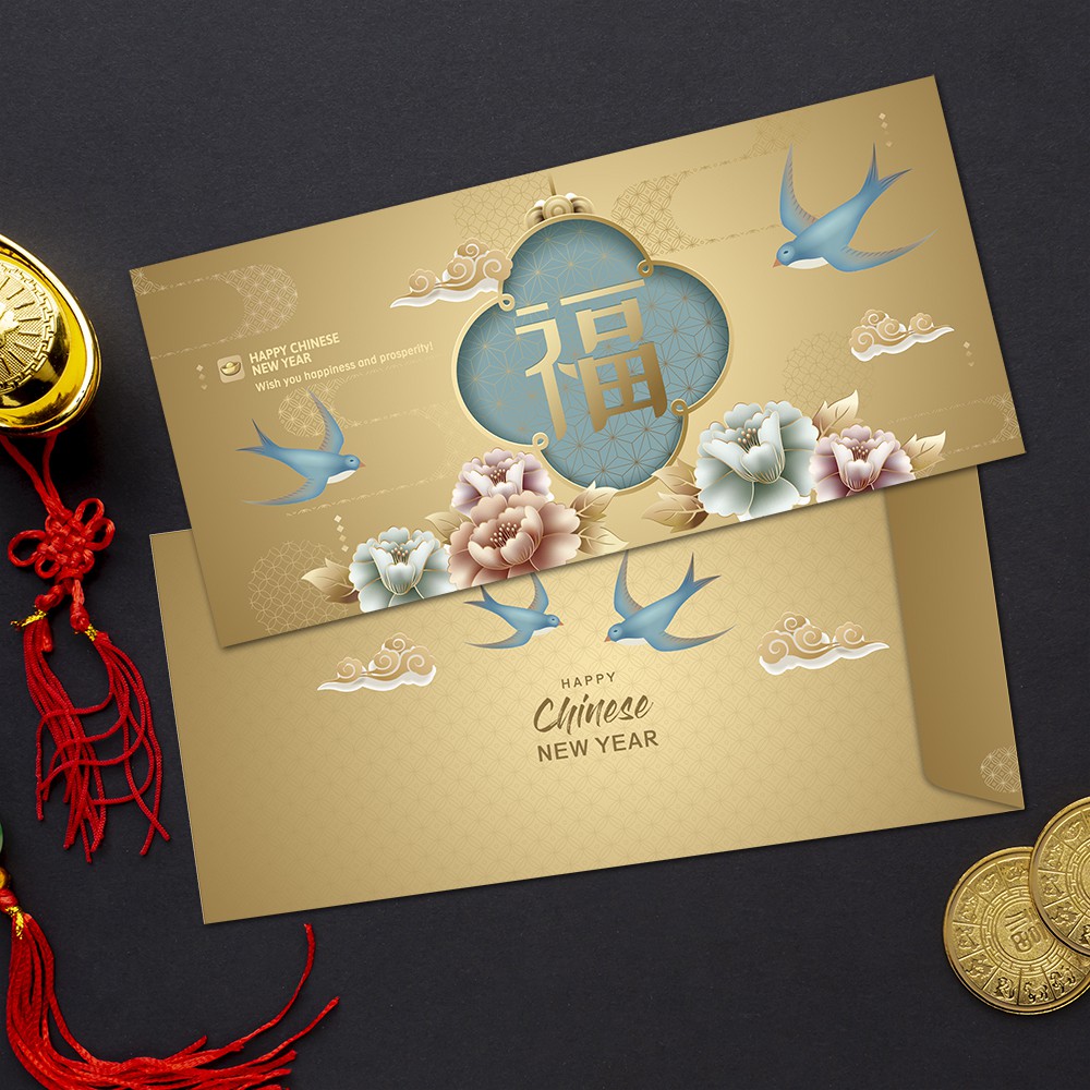 

Angpao Premium IMLEK Chinese New Year Handmade >> Classic ABD-21
