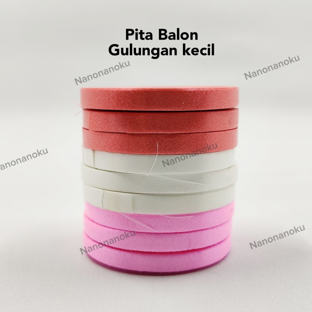 Pita Balon Gulungan Kecil