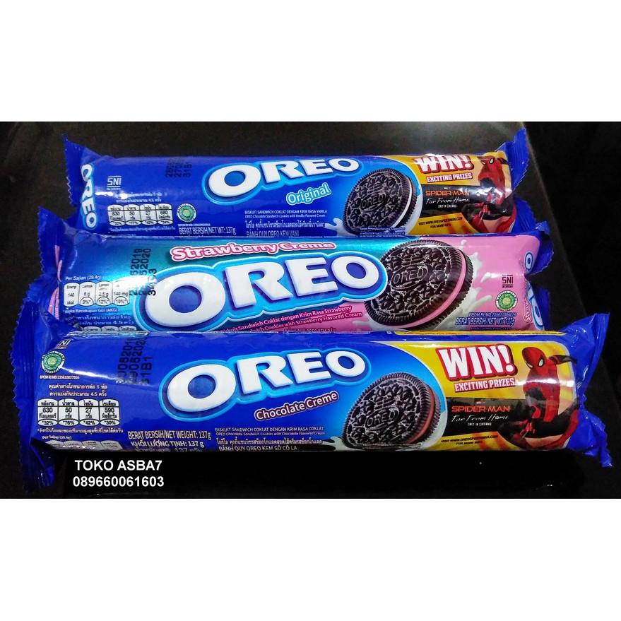 

Oreo Biskuit Sandwich 137 gram