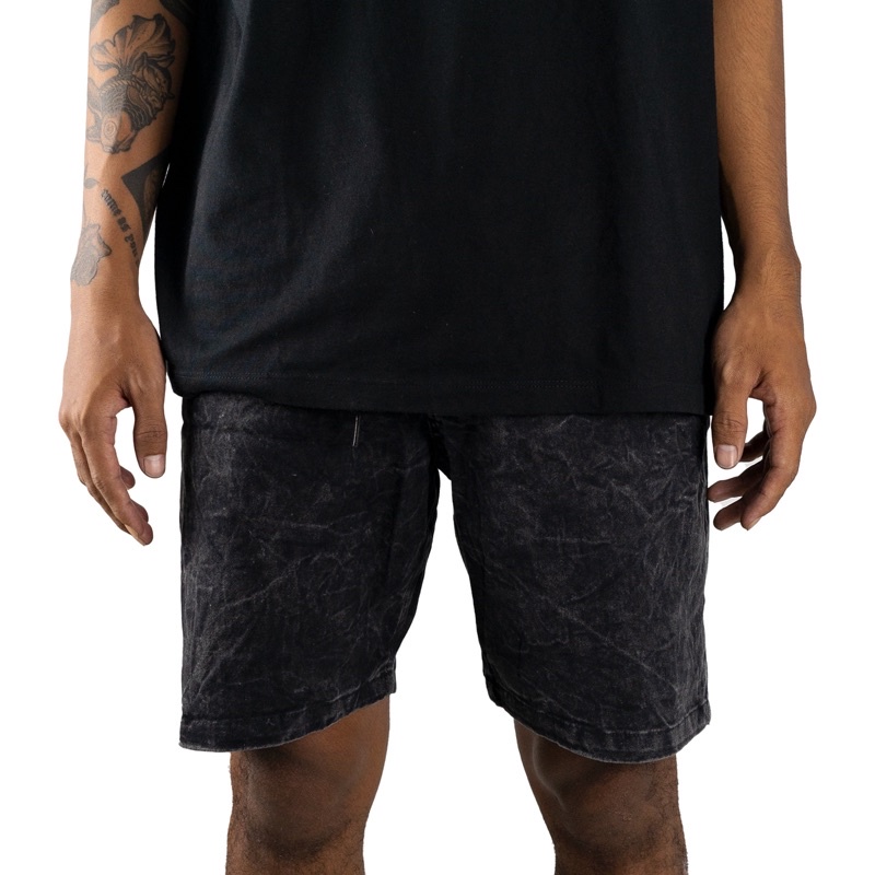 MSP ORM BLACK WASHED - MELVANT WALKSHORT