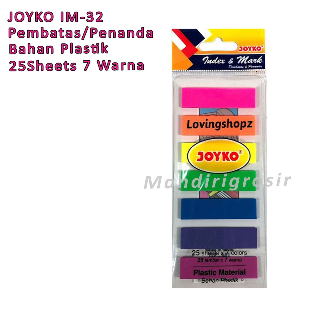 Index&amp;Mark * Joyko * Pembatas &amp; Penanda * Memo IM-30 &amp; 32