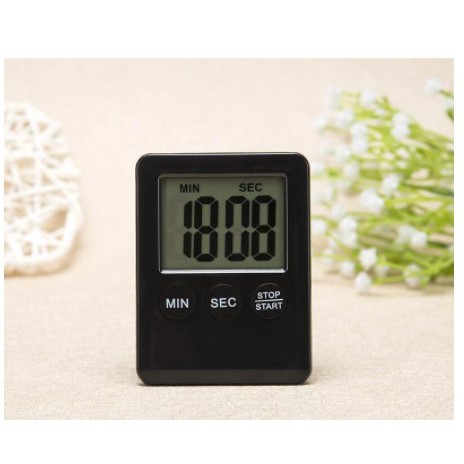 [TIMER COOK] - Yoiheng Mini Timer Digital Dapur - 704AAB - Black