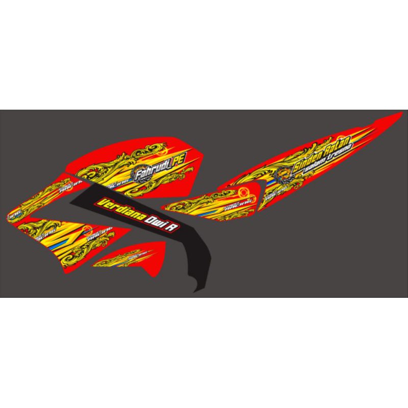 STRIPING VIXION OLD VARIASI / STRIPING VIXION OLD HOLOGRAM/STRIPING VIXION OLD CUSTOM/ striping vixi