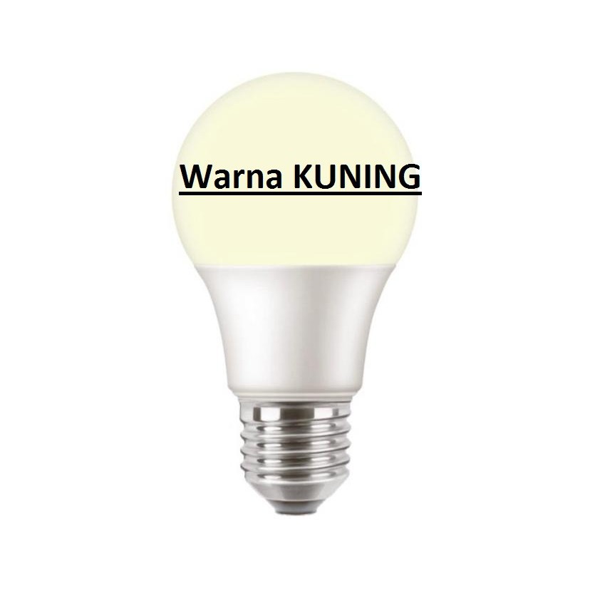 Lampu Bohlam LED Bulb 6 Watt Kuning( Warm White ) &amp; Putih ( Cool Daylight ) ECOLINK