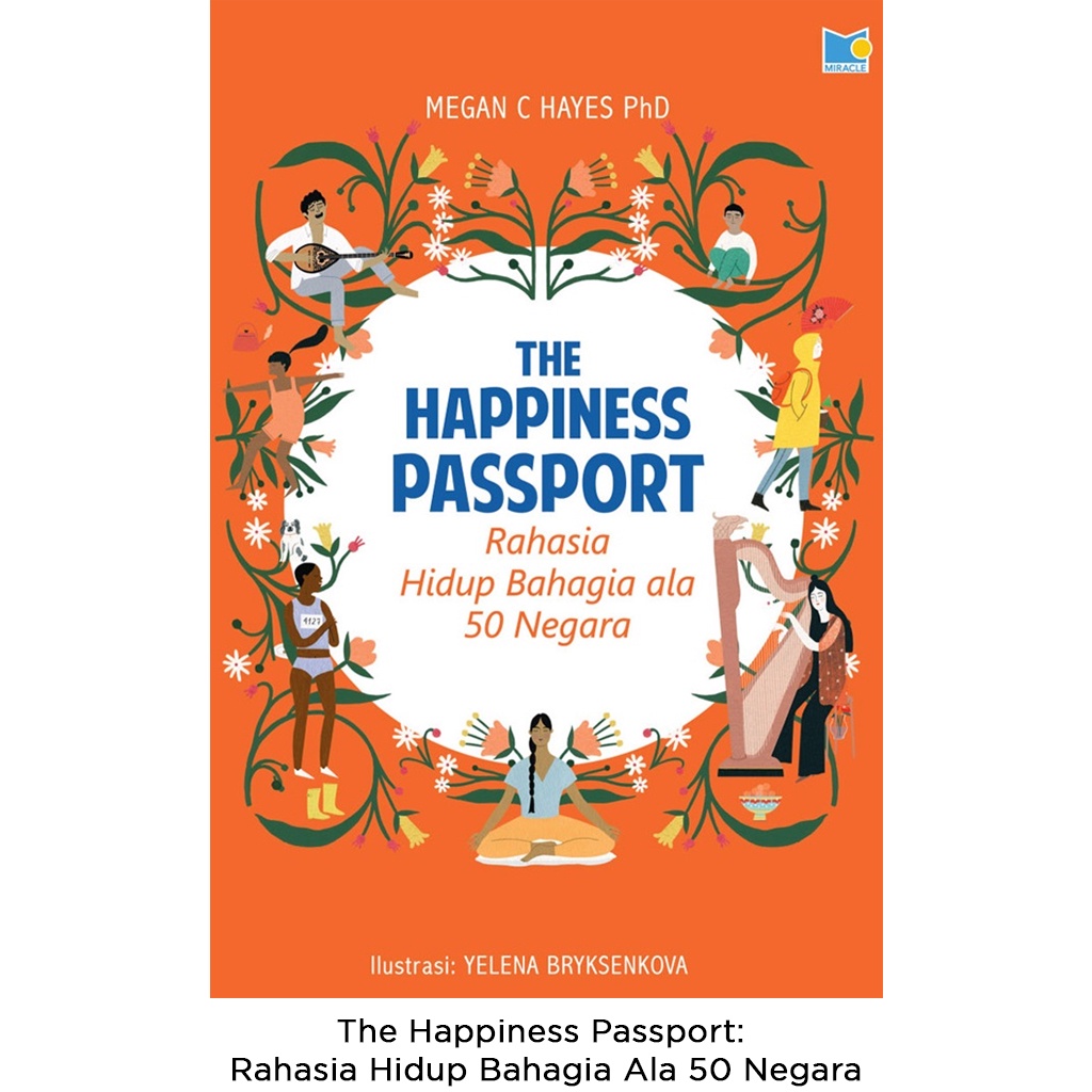 Gramedia Bali - The Happiness Passport: Rahasia Hidup Bahagia Ala 50 Negara