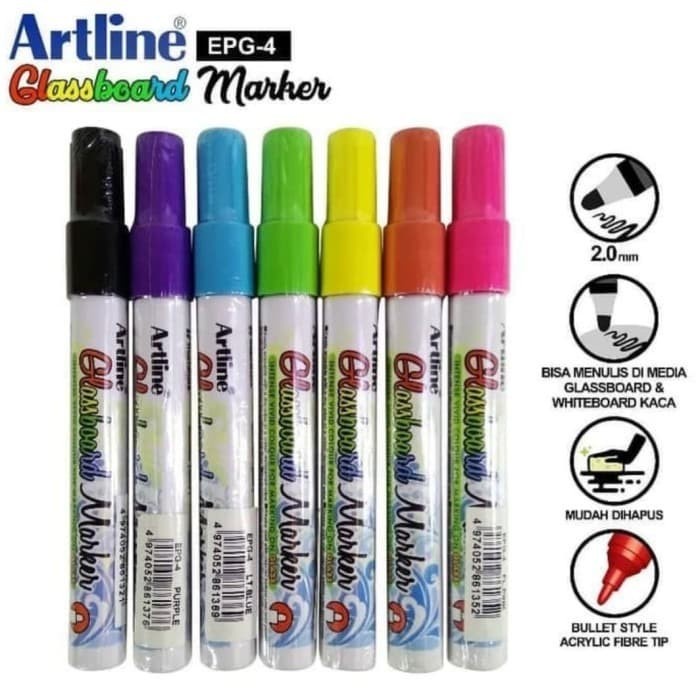

Spidol Artline EPG-4 Glassboard Marker Original