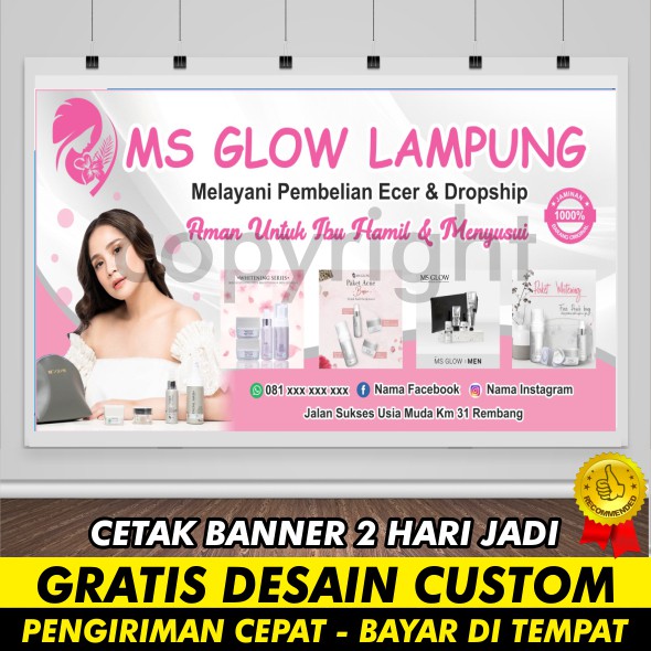 Banner Ms Glow Master Books