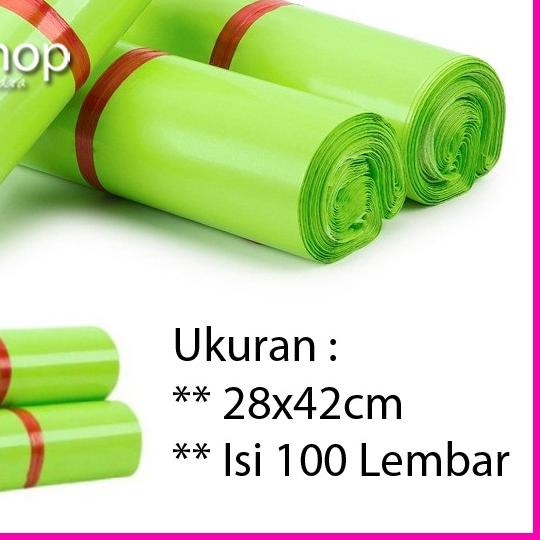 

➨ Polymailer Ekonomis 28x42 (100pcs) / Plastik Packing Online 28x42 ♦