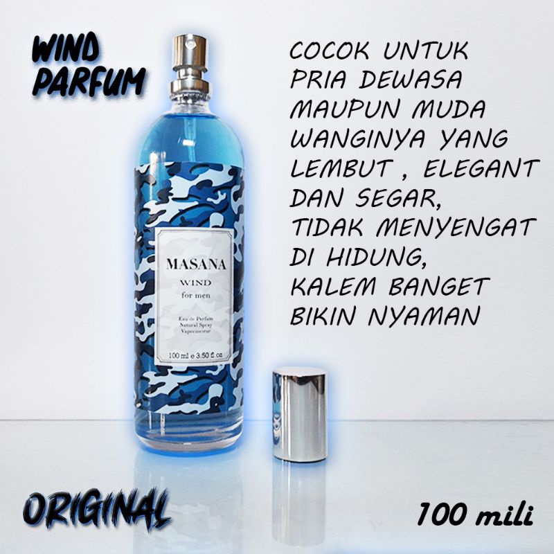 Masana wind eau de parfume 100ml.