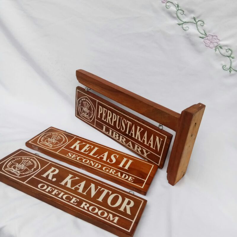 

papan nama ruang