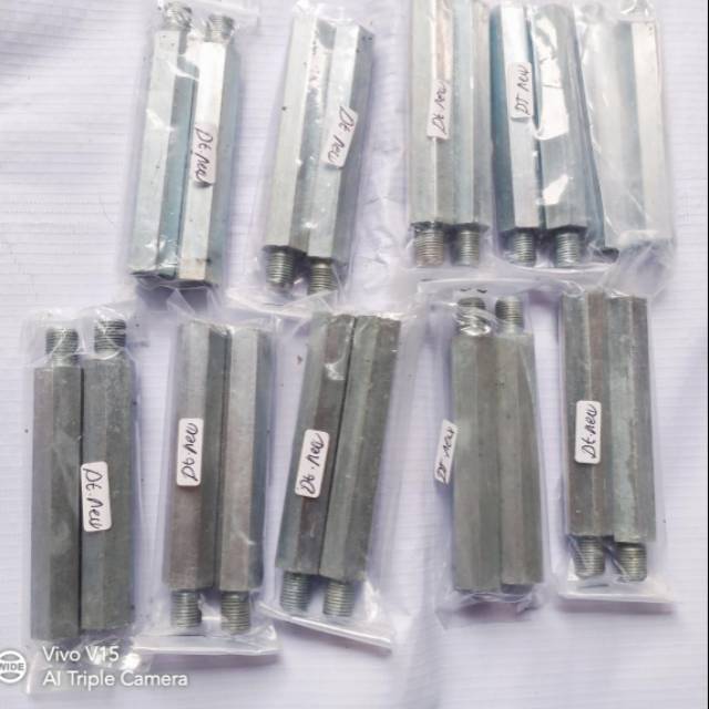 Peninggi shock depan KLX D-Tracker New 8 cm