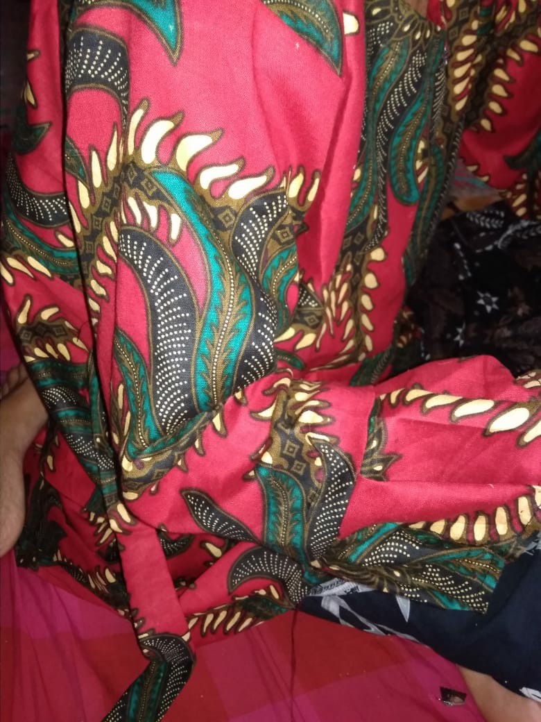 Ms Gamis Batik Sriwedari|manggar|padi Macam Mt Maxi Jumbo Bumil/busui Katun Sogan Allsize Ld104-120