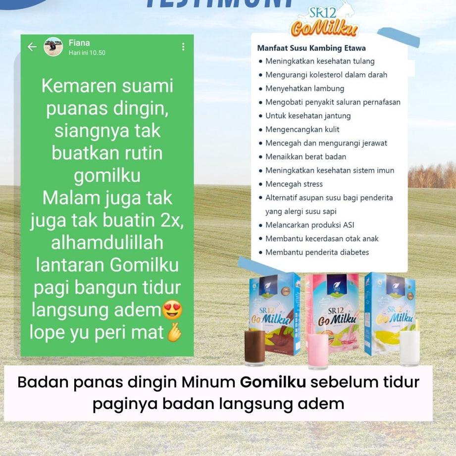 

Hot - susu bubuk kambing etawa 100% asli tanpa campuran penggemuk badan gomilku sr12