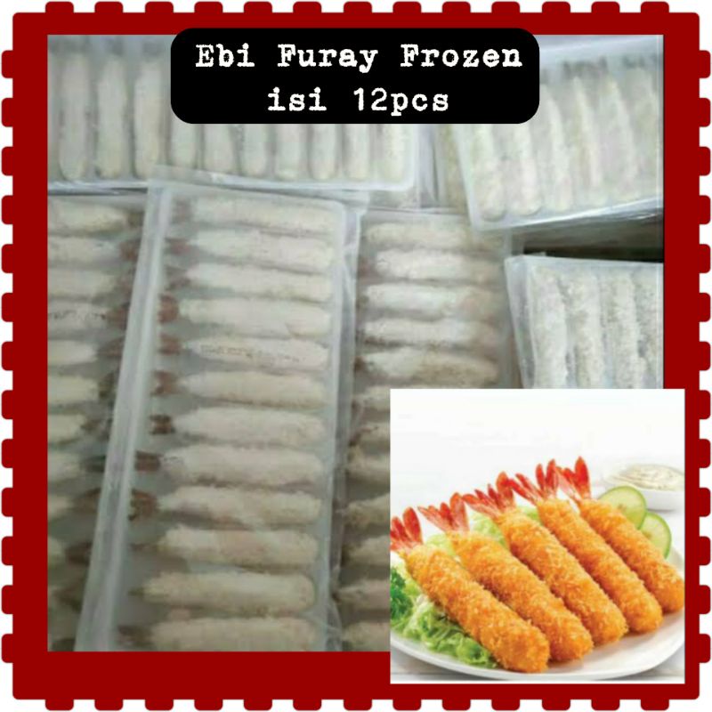 

Termurah! Ebi furai/ebi furay isi 12 frozen