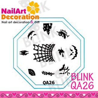 BLINK STAMPING NAIL ART PLATE STAMPING PLATE KODE QA23-QA27