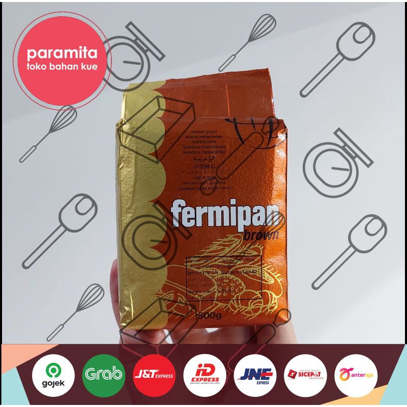 Fermipan Ragi Brown / 2in1 500 gr