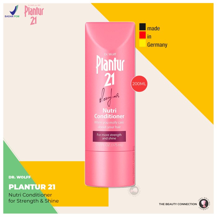 PLANTUR 21 Longhair Nutri Conditioner 175ml [Made in Germany]