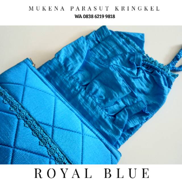 Mukena parasut traveling premium