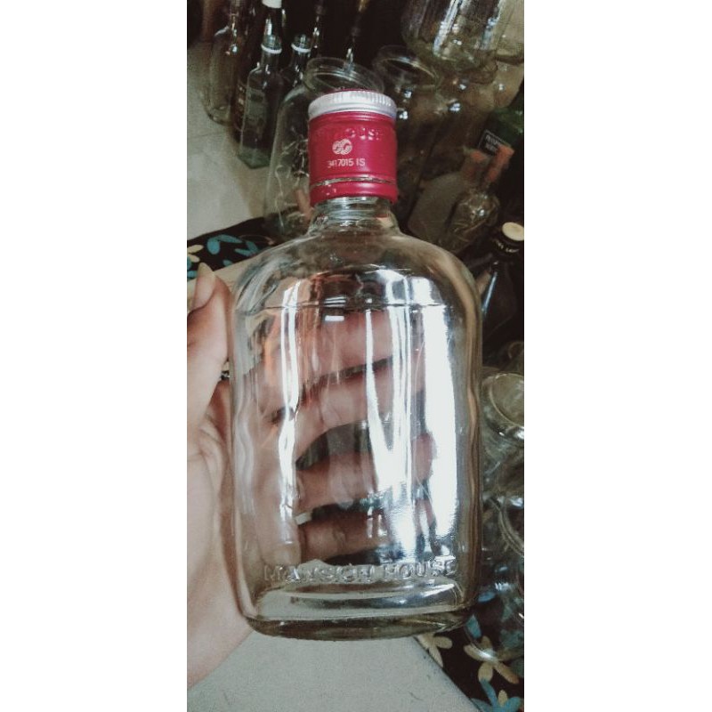 BOTOL GEPENG/BOTOL MADU/BOTOL JAMU BOTOL CUPANG