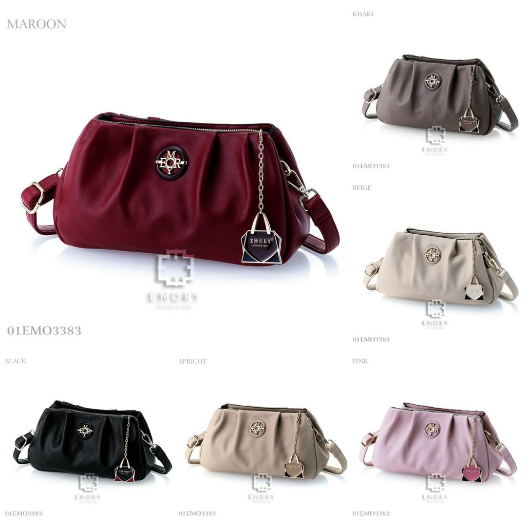 3383 TAS SLEMPANG EMORY SORRA ORIGINAL BRAND KELUARAN DESIGN KOLEKSI BARU 2021