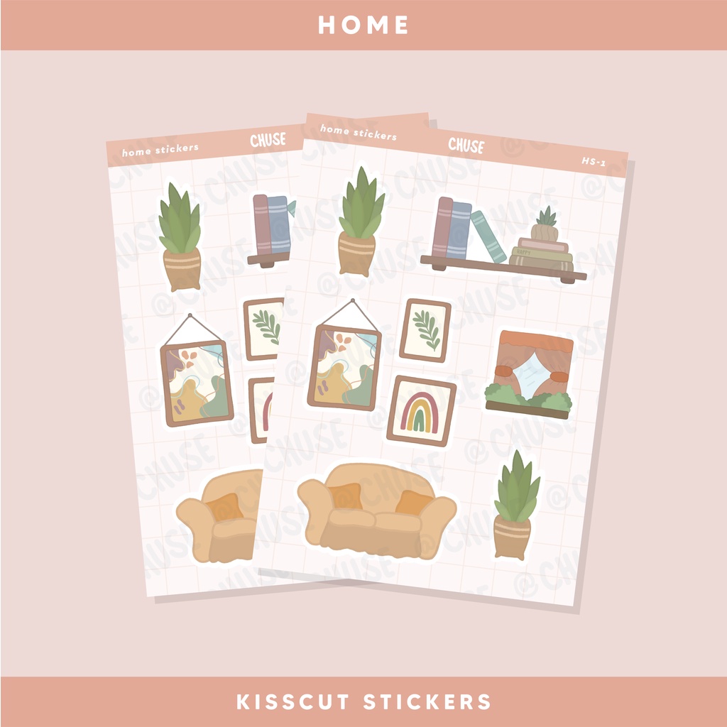 

CHUSE - Home Sticker Sheet