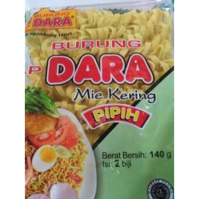 Mie Burung Dara Pipih Shopee Indonesia