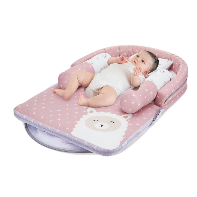 Omiland Kasur Bayi Lipat Oval Alpaca Series