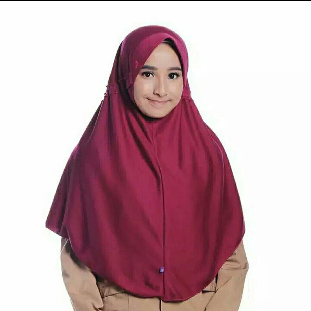 Jilbab Sekolah Rabbani /Jilbab Instan Sekolah Size S, M, L