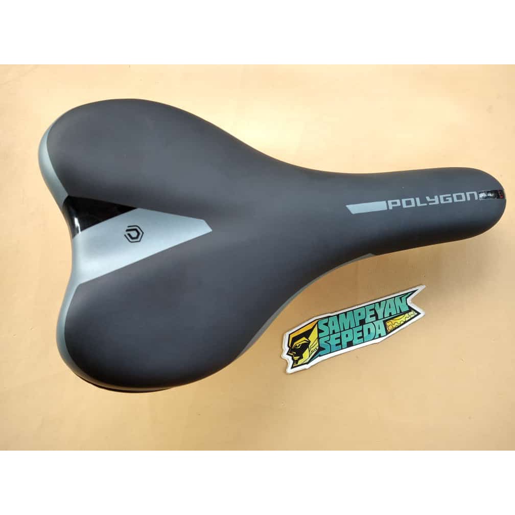 Sadel Sedel Saddle Polygon Monarch Black Grey