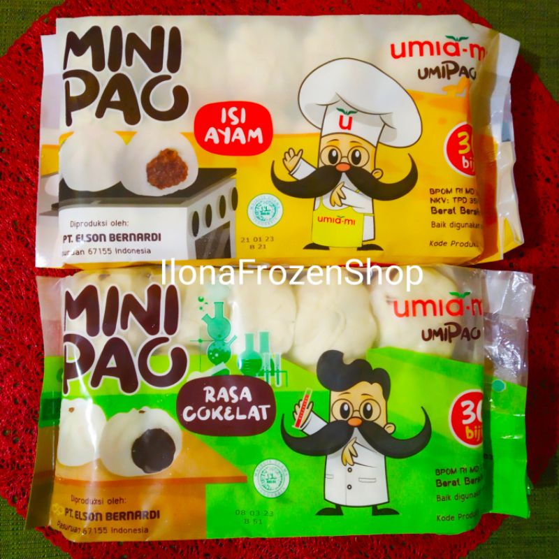 

Mini Pao Umiami 30 isi Coklat / Ayam