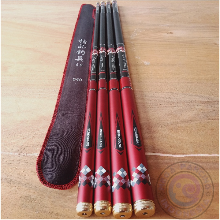 Tegek Hubenjiang 360/450/540 6H 19T free pucukan solid