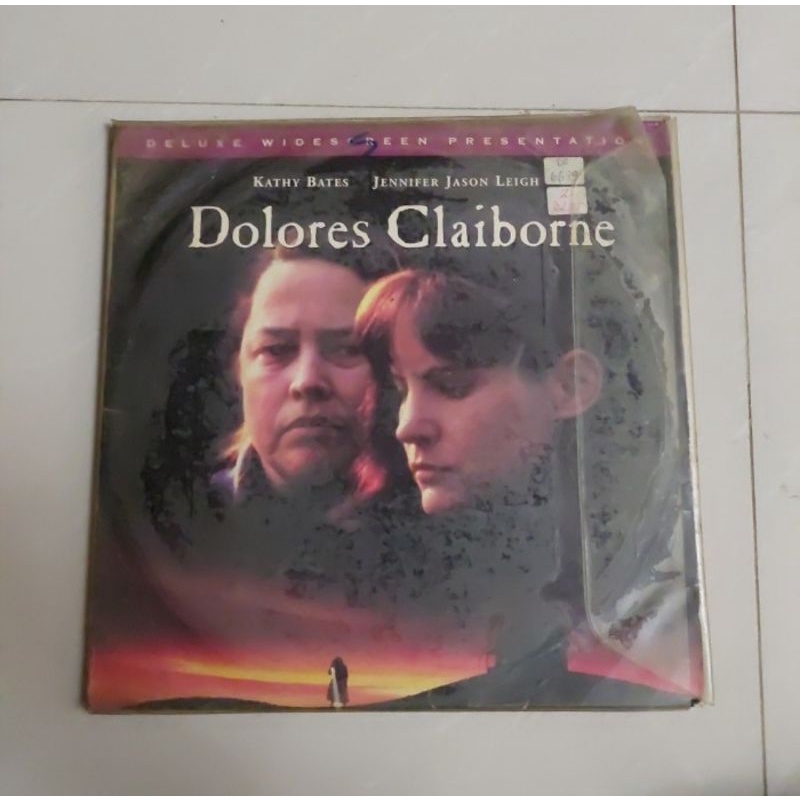 Kaset Laser disc Dolores Claiborne