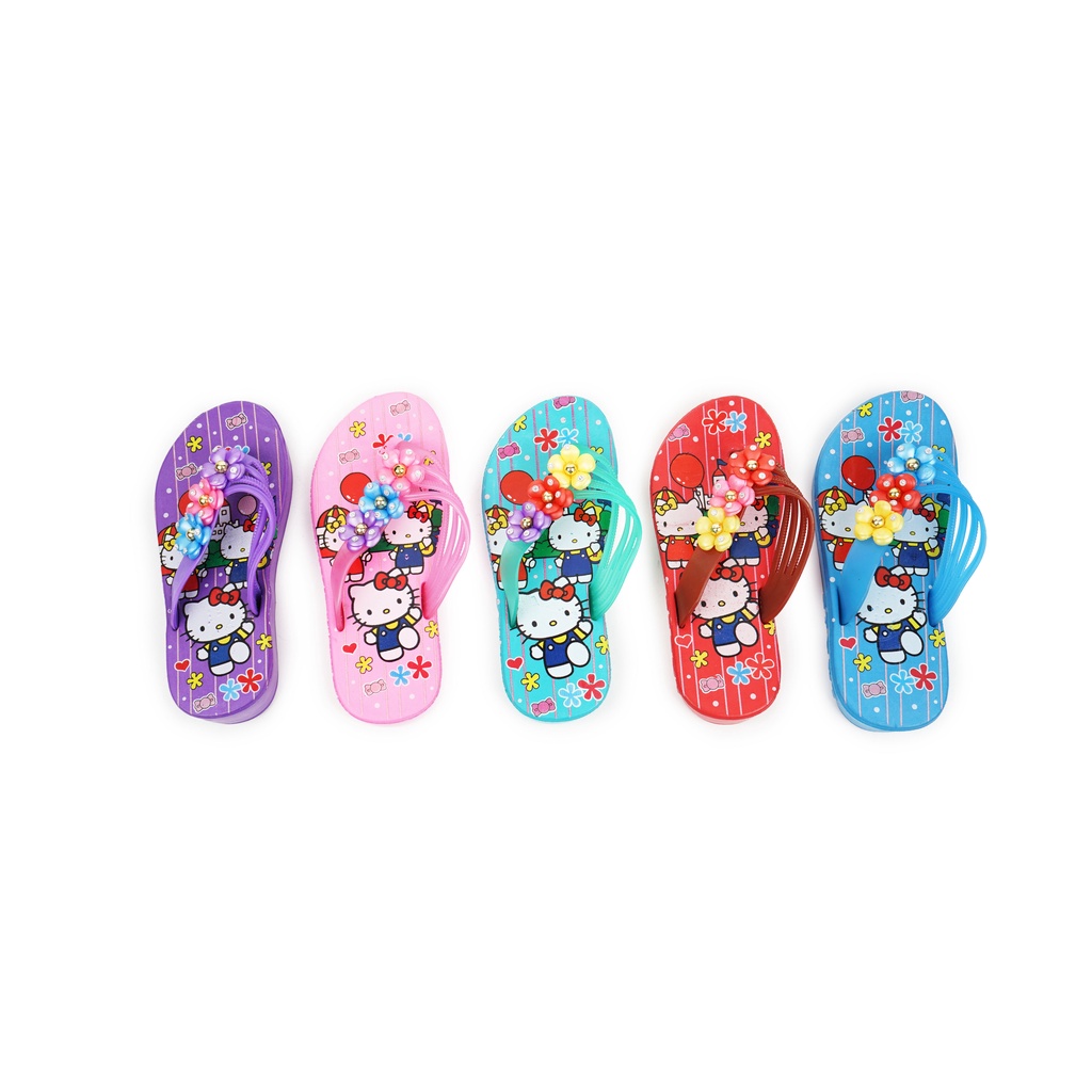 Sandal Jepit Anak Perempuan Sport Hello Kity 328