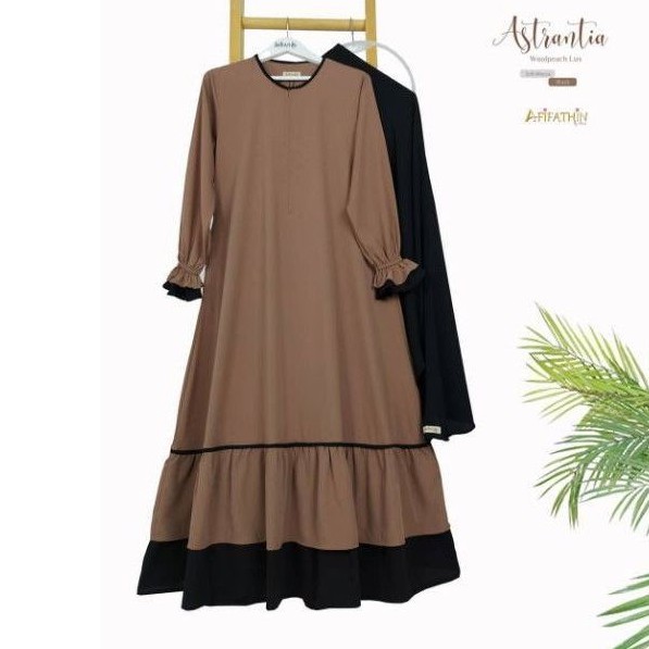 gamis astrantia afifathin mocca S