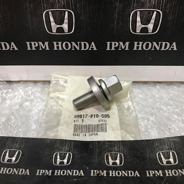 Original 90017 PT0 Bolt Baut Poly Pulley Polly Crankshaft Krek As Honda Accord Maestro 1990 1991 1992 1993