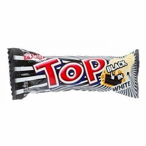 

Coklat Top black in white box 24x13 gr free 2 pcs