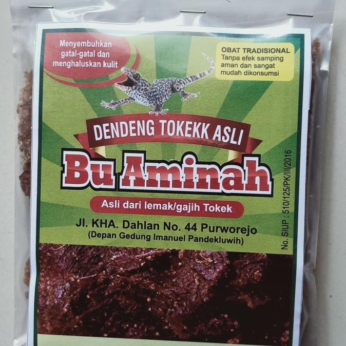 

DENDENG TOKEK IBU AMINAH