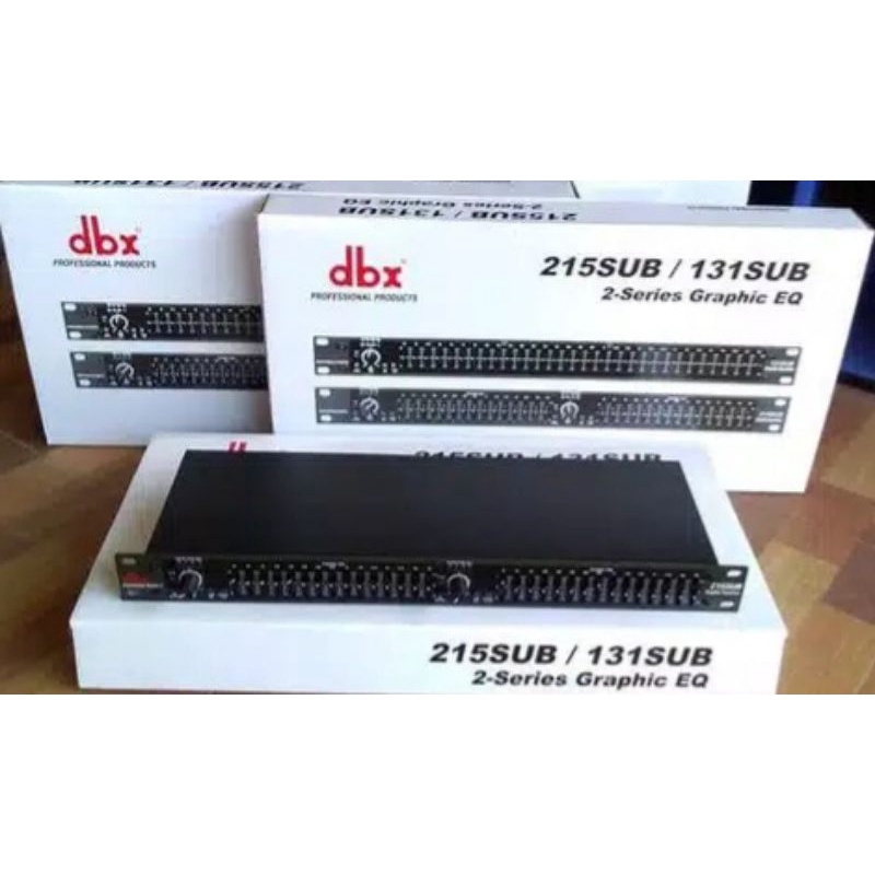 Equalizer DBX 215 Plus Subwoofer